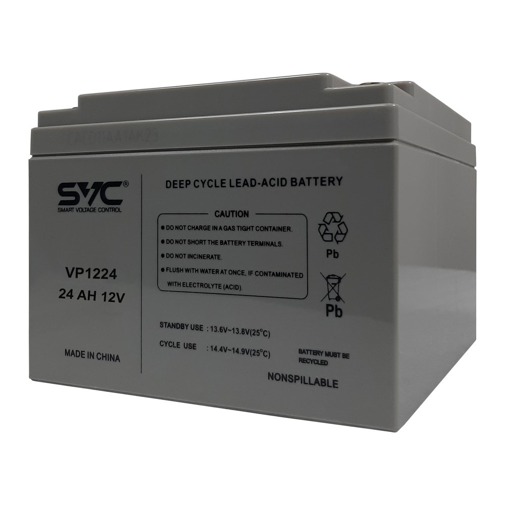 Аккумуляторная батарея SVC VP1224 (12В/24Ач)