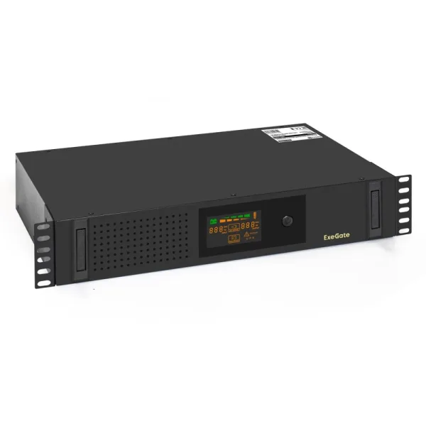 ИБП ExeGate ServerRM UNL-1000.LCD.AVR.2SH.3C13.USB.2U