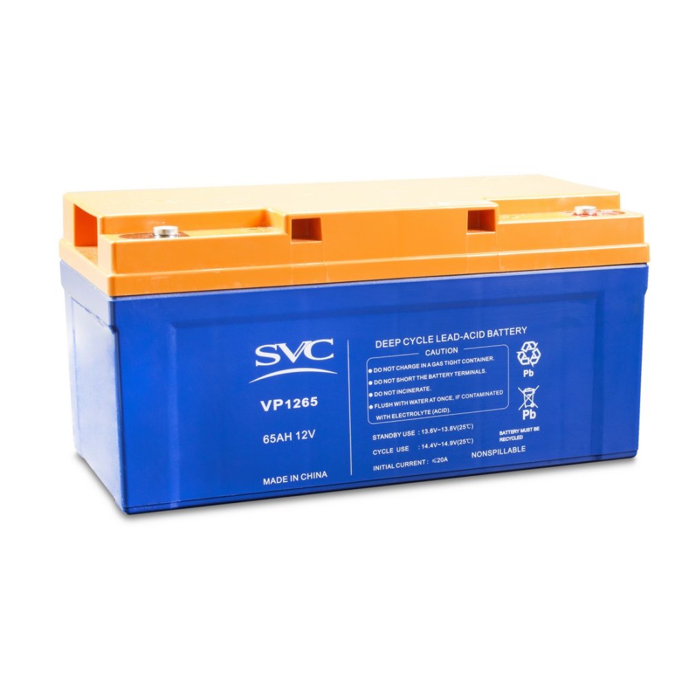 Аккумуляторная батарея SVC VP1265 (12В/65Ач)