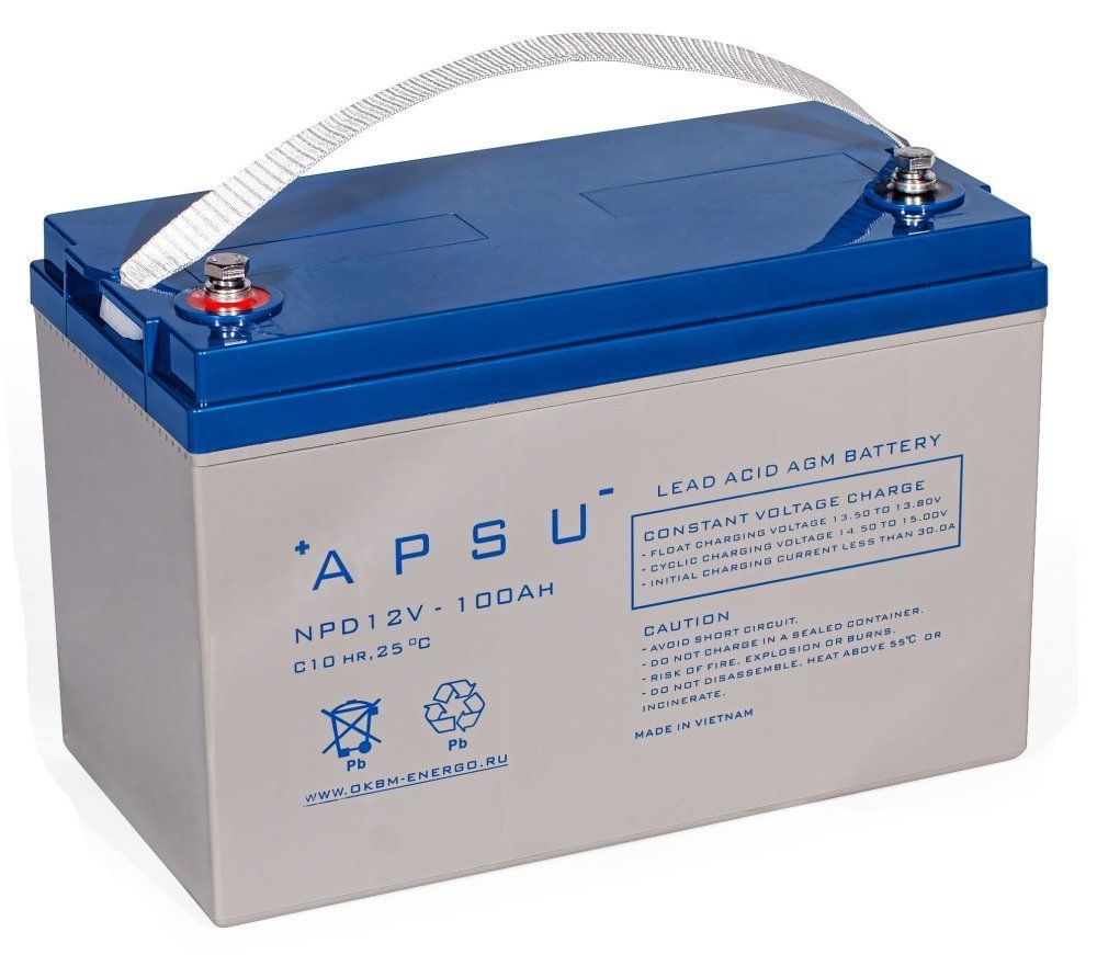 Аккумуляторная батарея APSU NPD 12-100