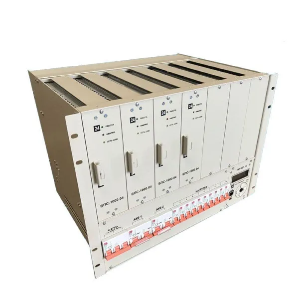 ИБЭП-220(380)/24В-210А-4/7 (1000)-8U-LAN
