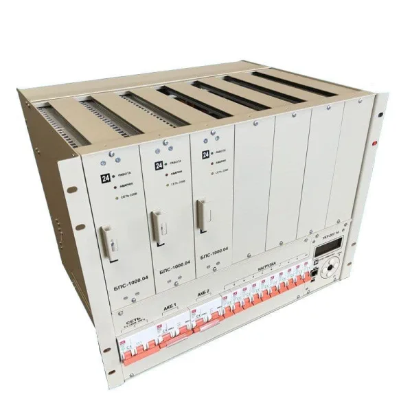 ИБЭП-220(380)/24В-210А-3/7 (1000)-8U-LAN
