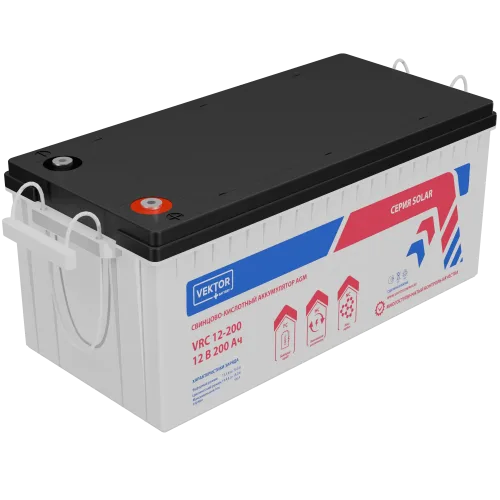 Аккумуляторная батарея VEKTOR ENERGY VRC12-200