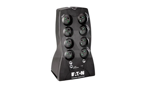 Источник бесперебойного питания Eaton Protection Station USB DIN 650ВА, 400Вт, 4+4 евророзетки