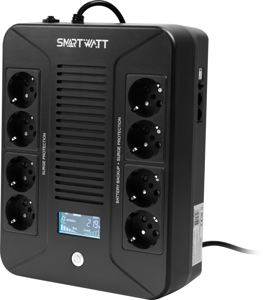 ИБП SMARTWATT UPS SAFE PRO LCD 600