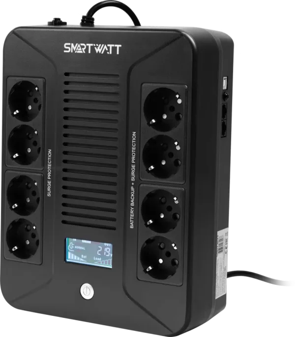ИБП SMARTWATT UPS SAFE PRO LCD 600