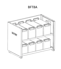 Батарейные шкафы BFT4A - BFT40A, фото 3