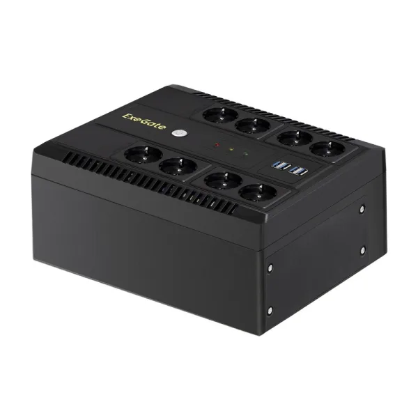 ИБП ExeGate NEO NNB-1000.LED.AVR.8SH.CH