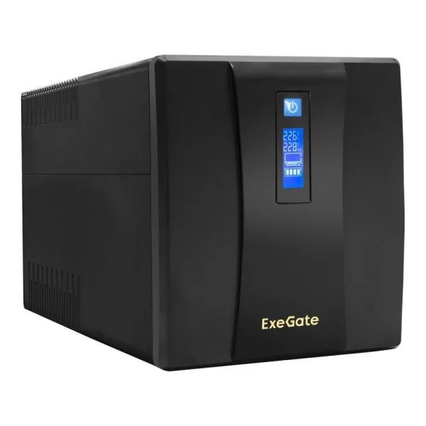 ИБП ExeGate SpecialPro Smart LLB-1200.LCD.AVR.4SH.USB