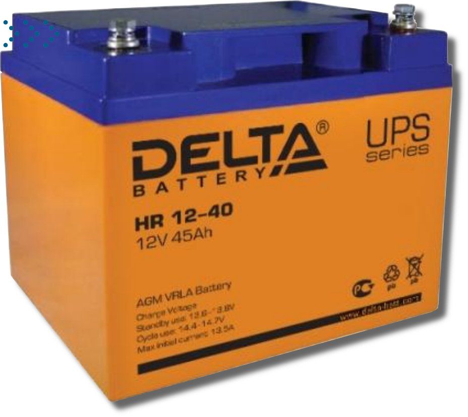 Аккумуляторная батарея HR 12-40 Delta 4614010180007