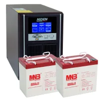 Комплект  ИБП HiDEN UDC9201H-55 400 ватт 2.3 часа, фото 2