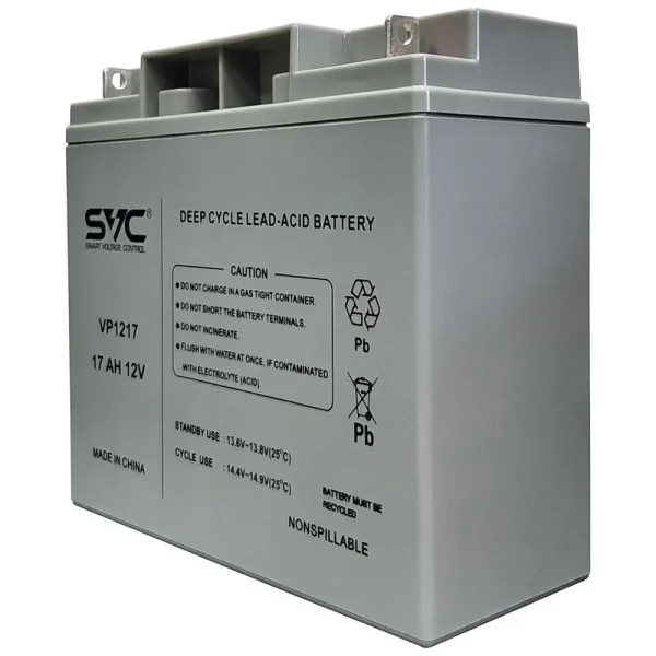 Аккумуляторная батарея SVC VP1217 (12В/17Ач)