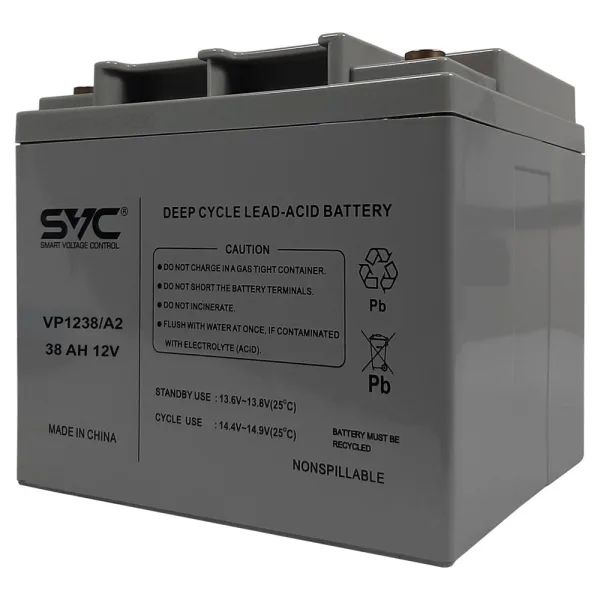 Аккумуляторная батарея SVC VP1238/A2 (12В/38Ач)
