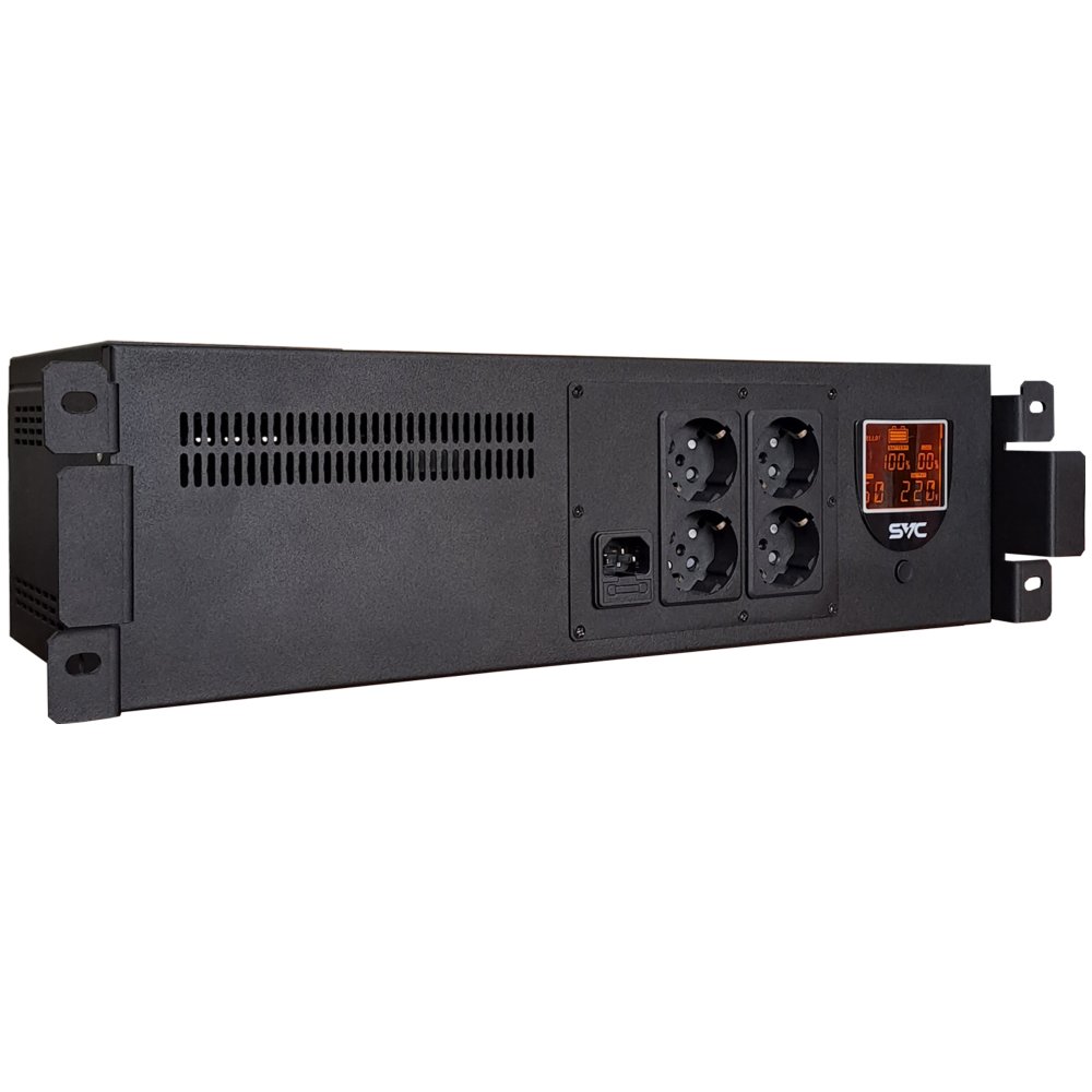 Источник бесперебойного питания SVC RTO-1.5K-LCD/RS