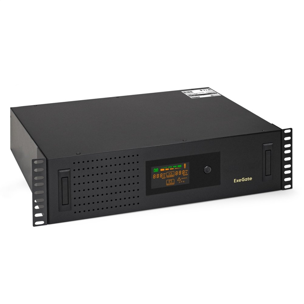 ИБП ExeGate ServerRM UNL-3000.LCD.AVR.2SH.3C13.USB.3U