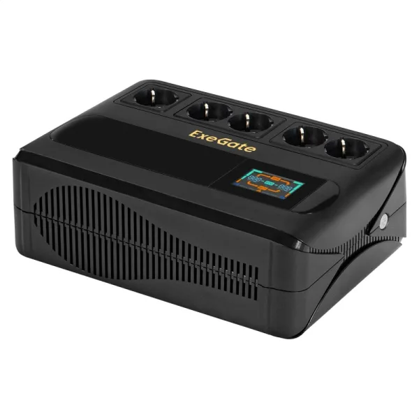 ИБП ExeGate NEO Smart BU-1000.LCD.AVR.5SH