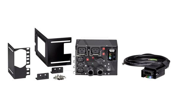 Байпас механический Eaton HotSwap MBP6Ki, 6kVA, 2xIEC C13 10A, 2xIEC C19 16A, клеммный блок