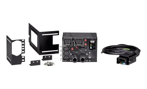 Байпас механический Eaton HotSwap MBP6Ki, 6kVA, 2xIEC C13 10A, 2xIEC C19 16A, клеммный блок