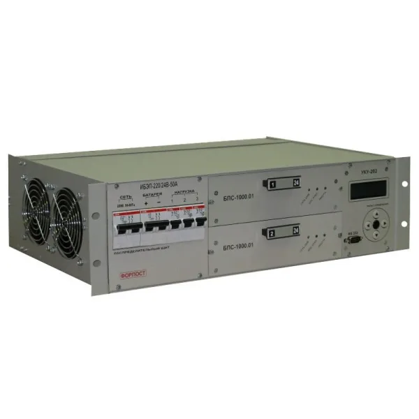 ИБЭП-220/24В-50А-2/2 (1000)-3U