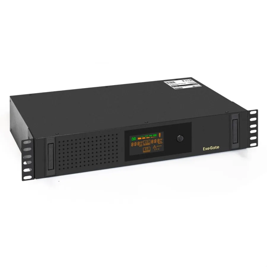 ИБП ExeGate ServerRM UNL-800.LCD.AVR.2SH.3C13.USB.2U