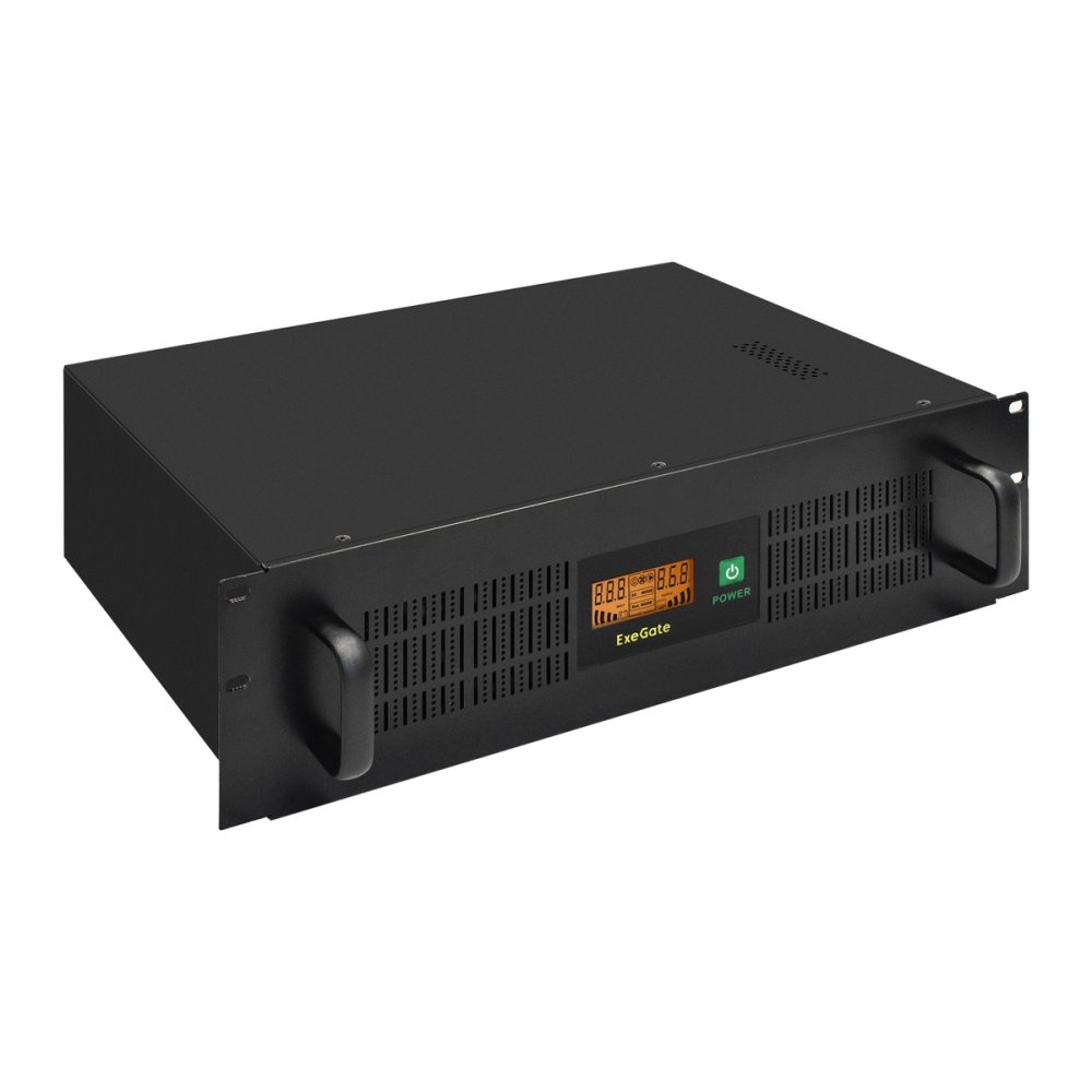 ИБП ExeGate ServerRM UNL-1500.LCD.AVR.2SH.4C13.RJ.USB.3U