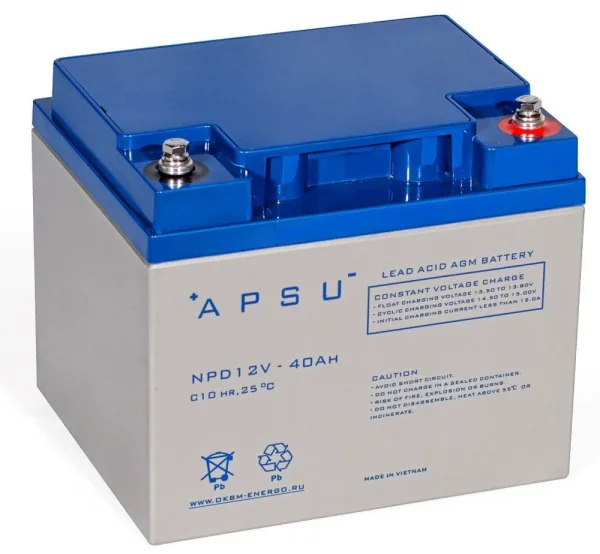 Аккумуляторная батарея APSU NPD 12-40