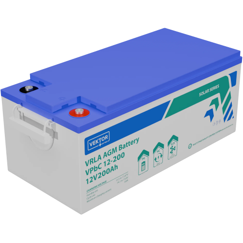 Аккумуляторная батарея VEKTOR ENERGY VPbC 12-200