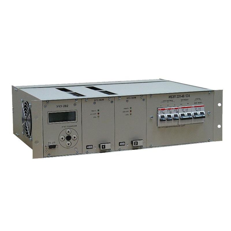 ИБЭП-220/48В-12А-2/2 (360)-3U