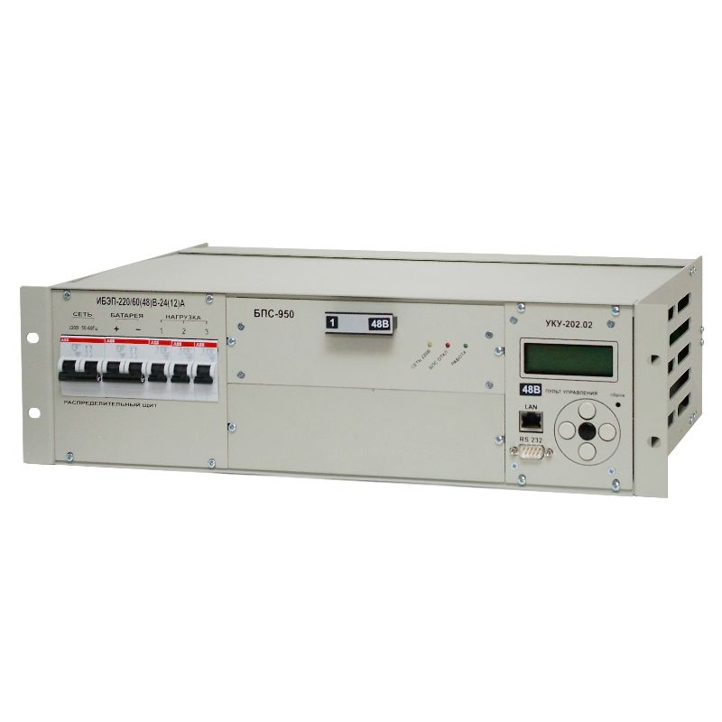ИБЭП-220/48В-12А-1-3U LAN