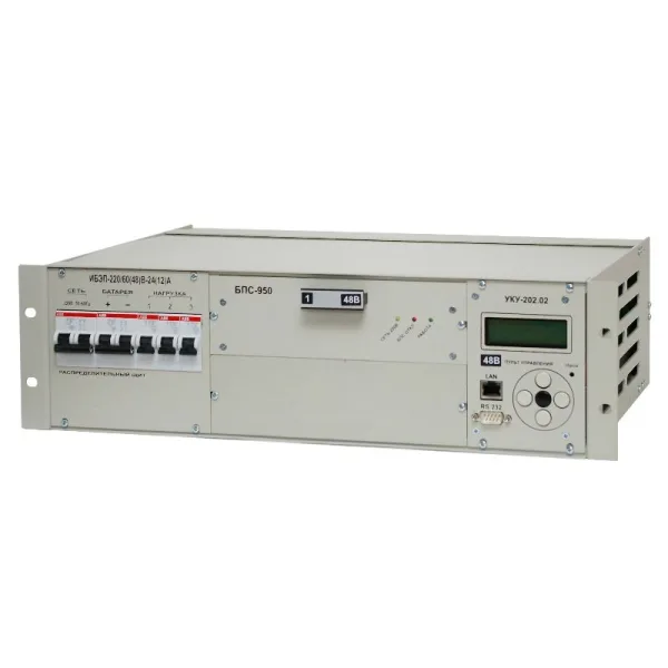 ИБЭП-220/48В-12А-1-3U LAN