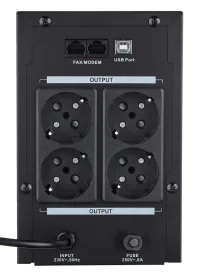 ИБП Kiper Power C1200 USB (1200VA/720W), фото 4