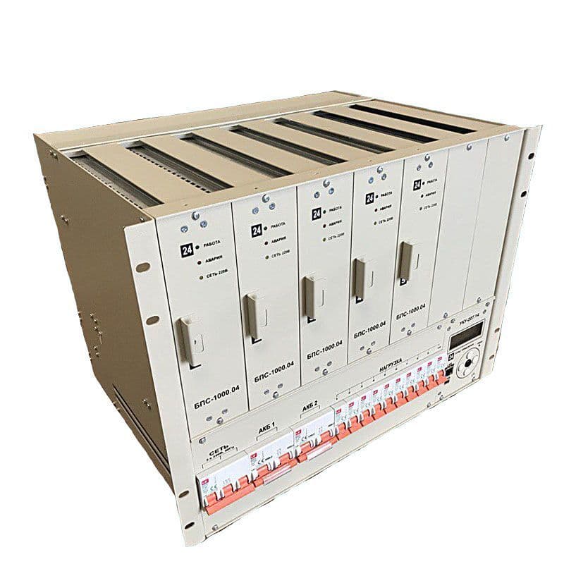ИБЭП-220(380)/24В-210А-5/7 (1000)-8U-LAN