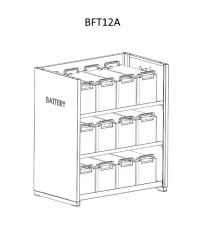 Батарейные шкафы BFT4A - BFT40A, фото 5