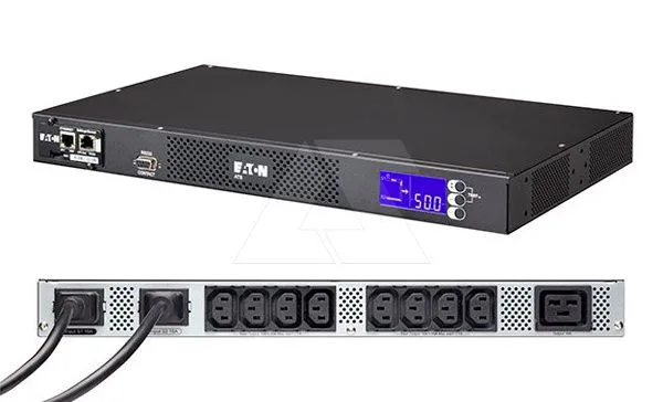Переключатель ИБП Eaton ATS 16 (1U, 16А, ЖК, вр. переключения 8мс)